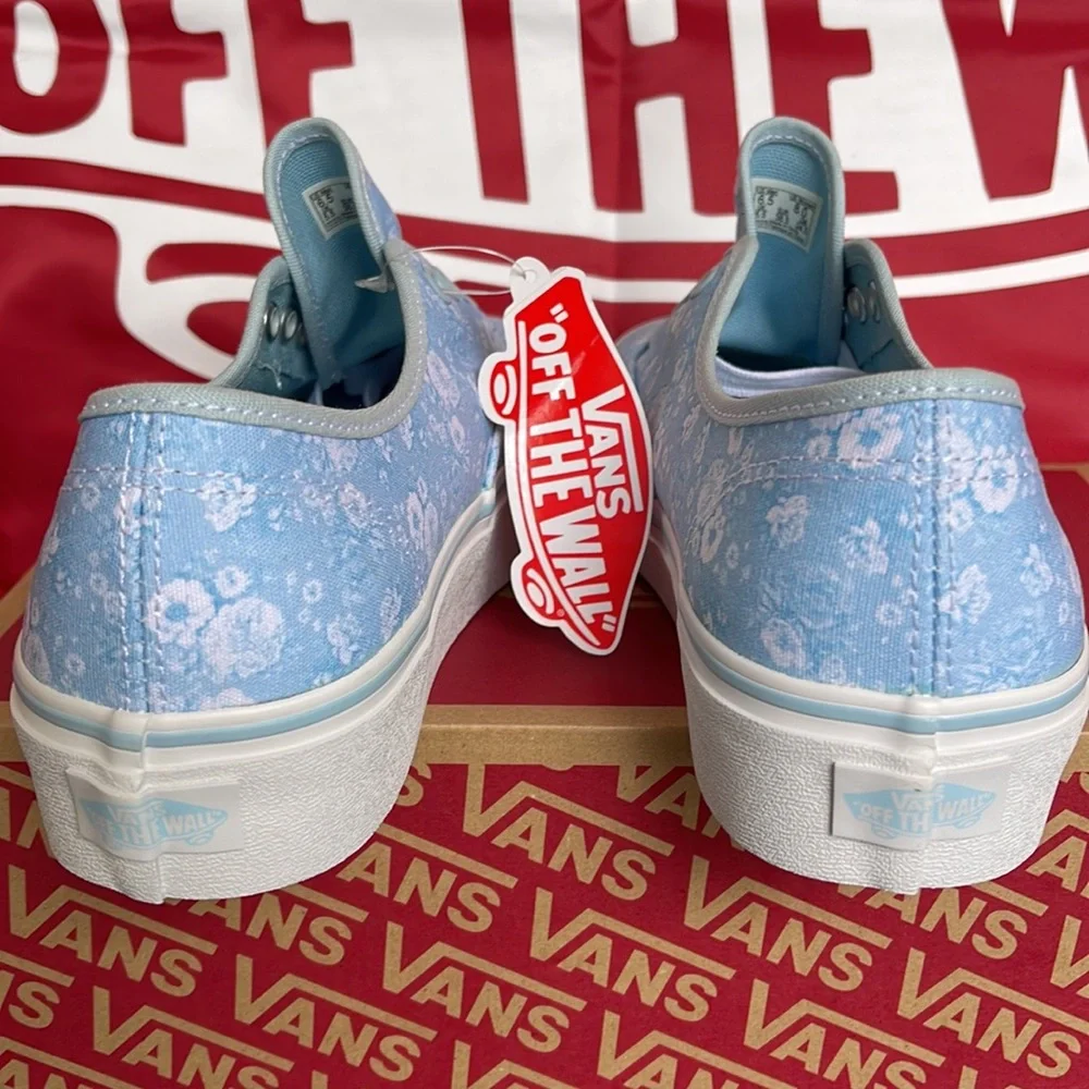 Vans Authentic PLATFORMS Tonal Floral/Omphlds/True White sneakers-platforms Men’ - Picture 14 of 16